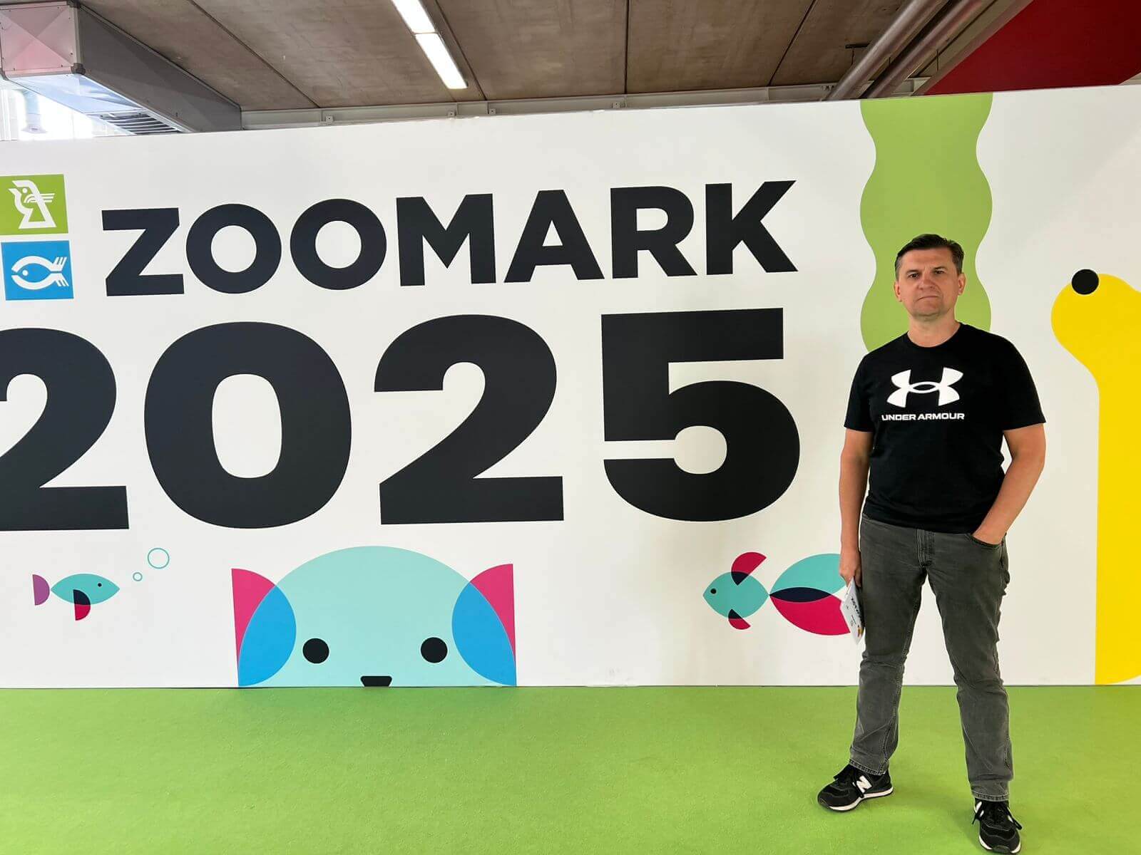 Котлин на Zoomark International 2025 в Болонии, Италия.
